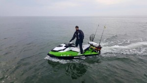 jet ski fishing, delaware bay, sussex county, lewes boat ramp, striped bass, rockfish, linesiders,