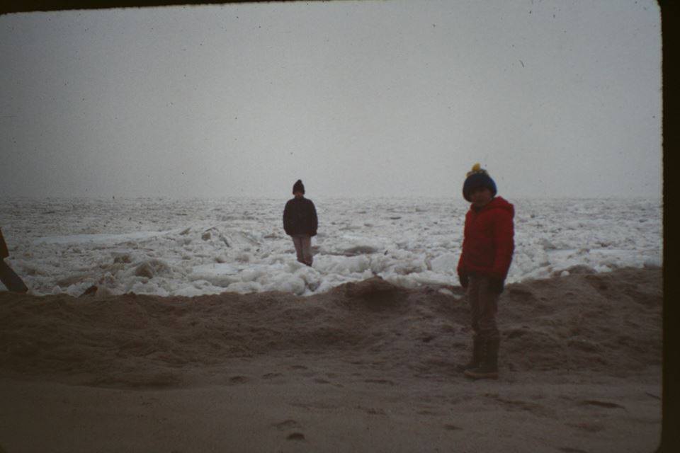 ice wave, dewey beach, march 2015, frozen ocean
