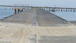 You can see that the tall fence is not on the end