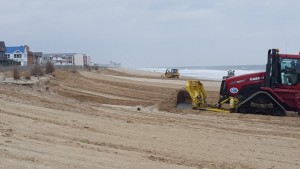 dewey beach, dune rebuilding, storm jonas, nor'easter damage, delaware, sussex county, DNREC, dema,