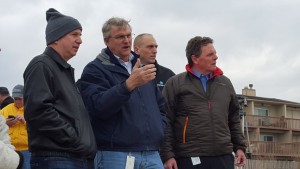 governorjack markell, secretary David Small, tony pratt, delaware, sussex county, dune rebuilding, dewey beach