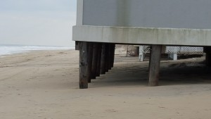 dewey beach, house on beach, sand erosion, delaware, sussex county,