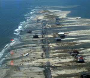 beach erosion, barrier island, hurricane katrina, dauphine island, gulf of mexico, replenishment