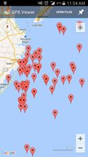 waypoints, jet ski fishing