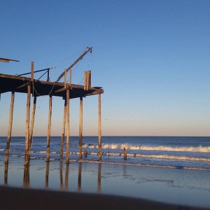 ocmd, fishing pier, atlantic ocean, oc inlet, maryland