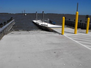 Holts Landing New Boat Ramp