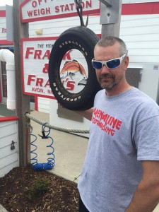steelgard good year tire, drum fishing, delaware, hatteras, frank and frans bait shop, north carolina