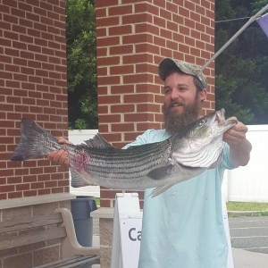Ian Murphy's striped bass, bills sport shop, delaware, sussex county, rockfish