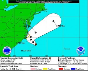 Tropical Depression Eight, hurricane season 2016