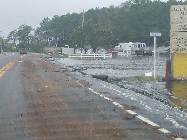 Indian Mission Road has Heavy Damage
