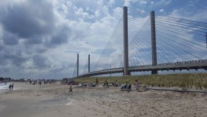 Northside beach in Delaware Seashore State Park on Sunday Funday ... Buddy Cahall