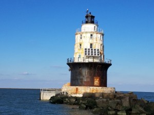 Harbor of Refuge Lighthouse, lewes, delaware, delaware bay, harbor of safe refuge,