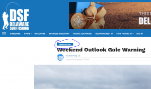 how to use delaware surf fishing, dsf, website