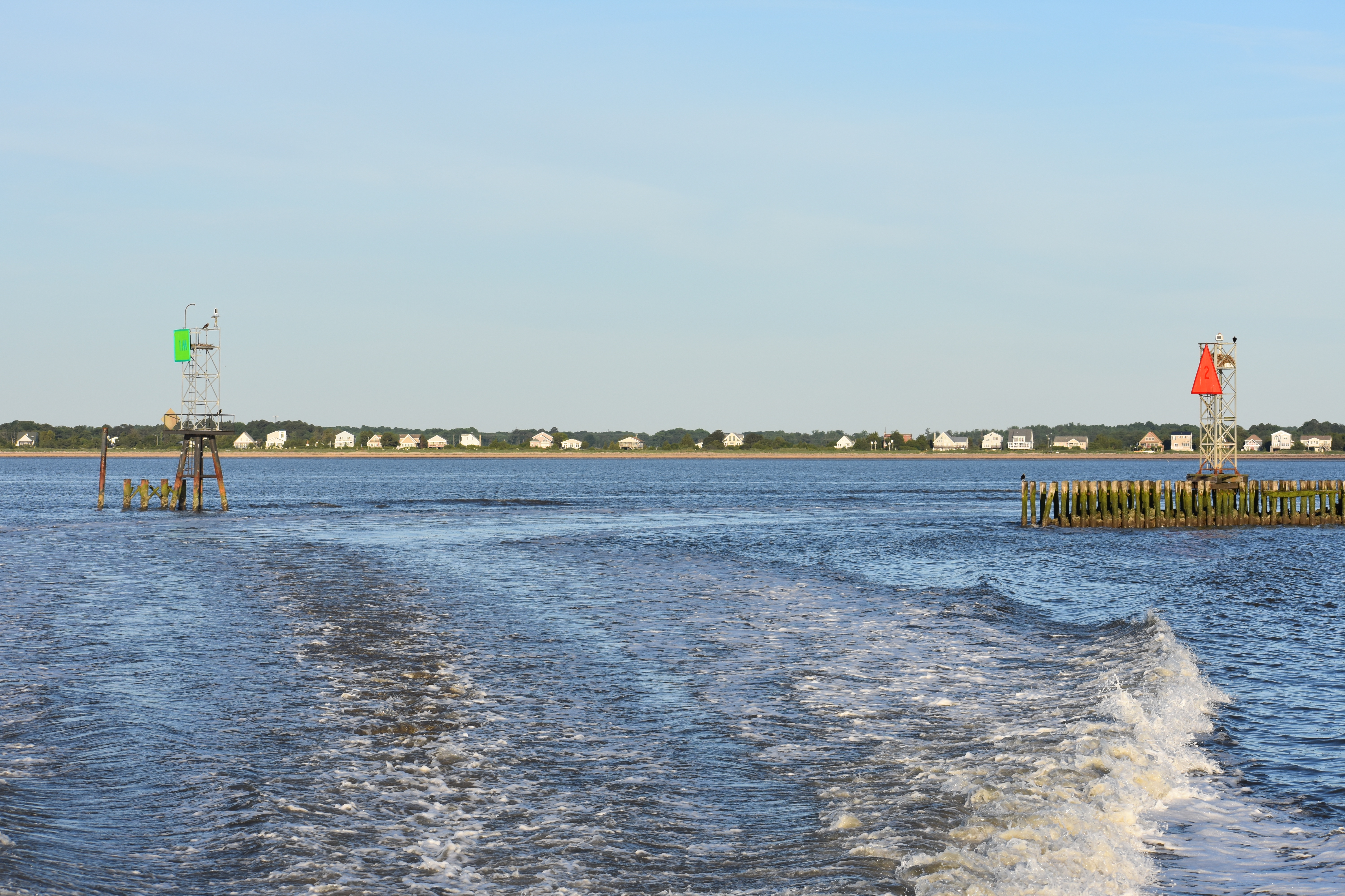 MV Twin Capes, mispillion inlet, cedar creek marina, delaware bay launch service