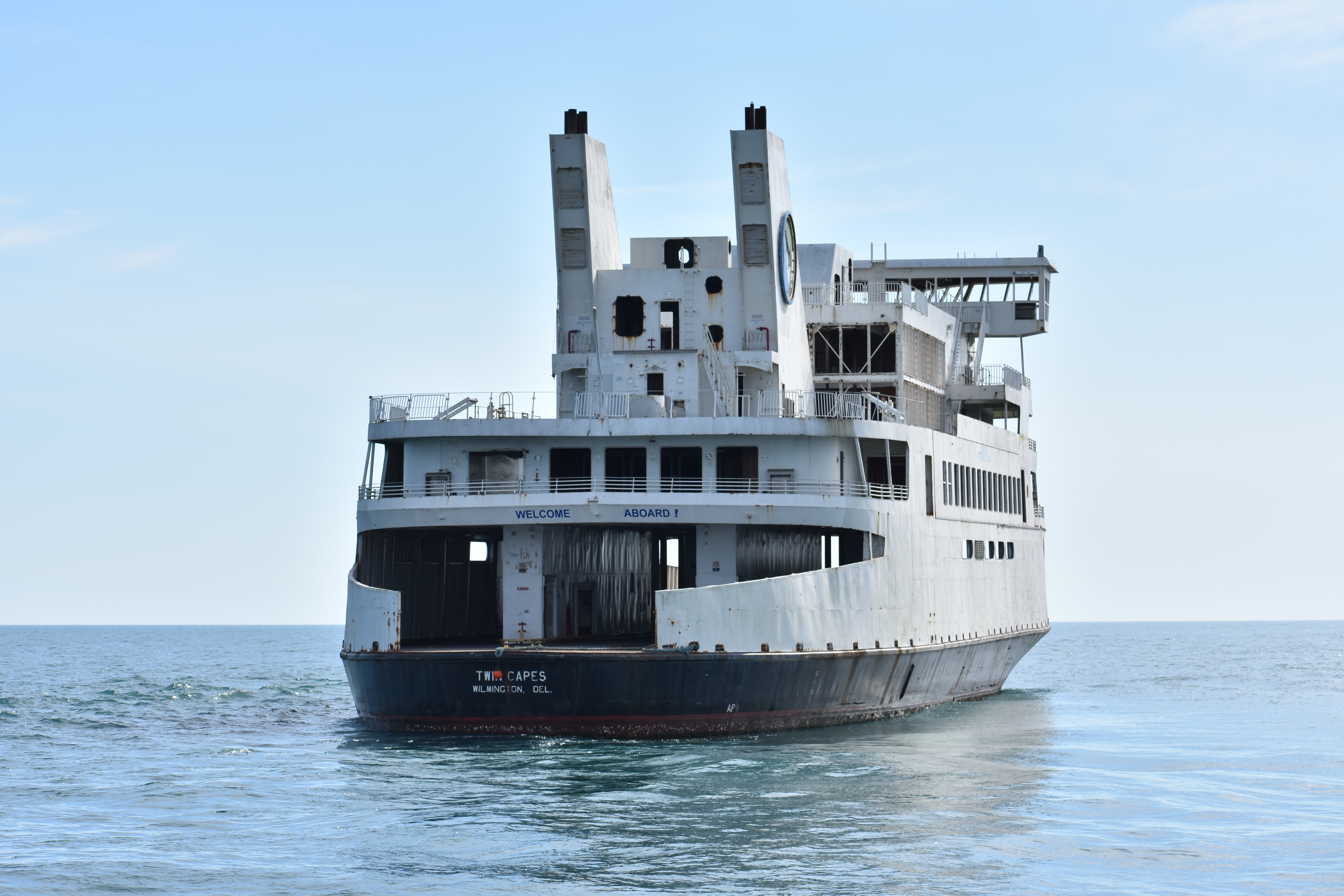 MV Twin Capes, artificial reef program, delaware, sussex county