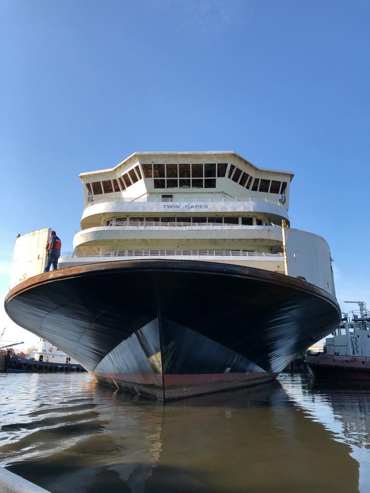 ferry, artificial reef, new jersey, delaware, twin capes,