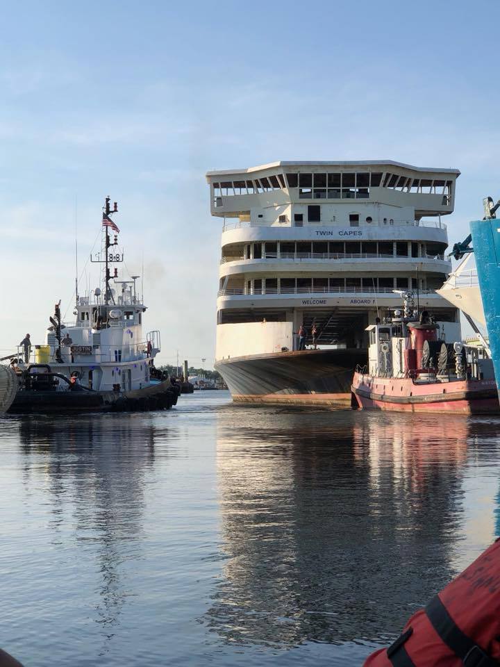 delaware, mv twincapes, artificial reef, new jersey, del jersey land reef, cape may lewes ferry,