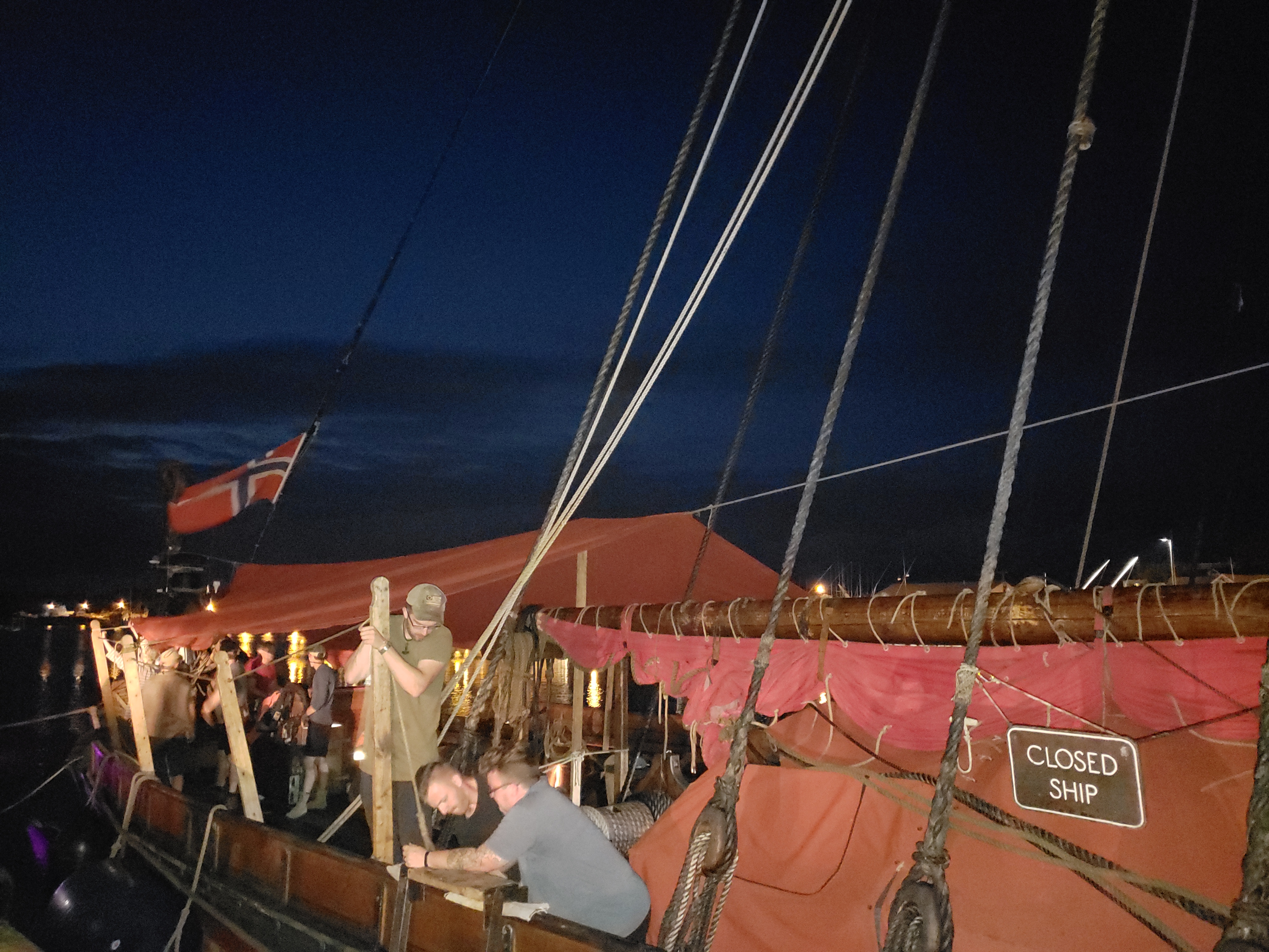 Lewes, delaware, Draken Harald Hårfagre, viking ship, sussex county