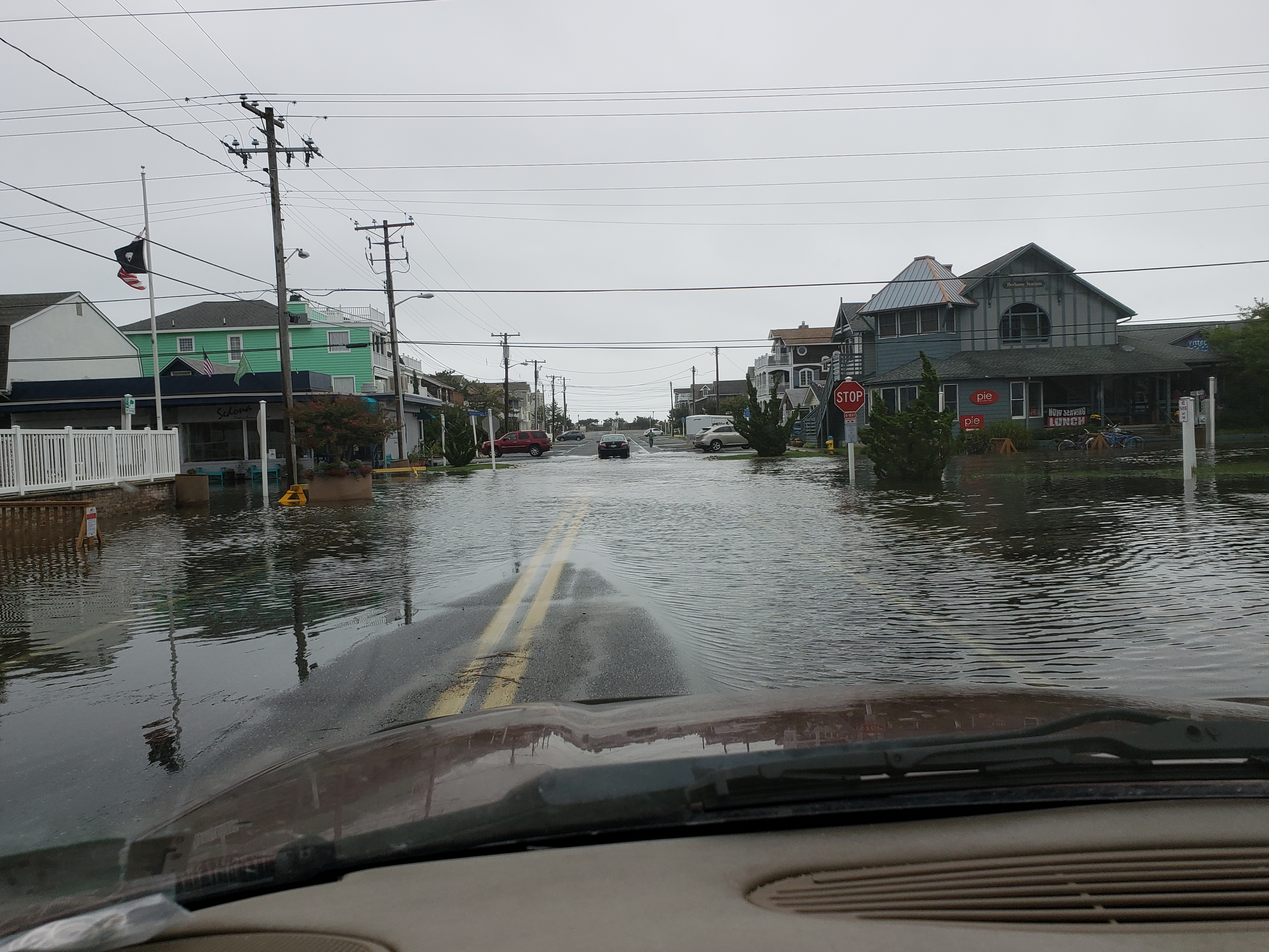 Bethany Beach flooded, it always floods here