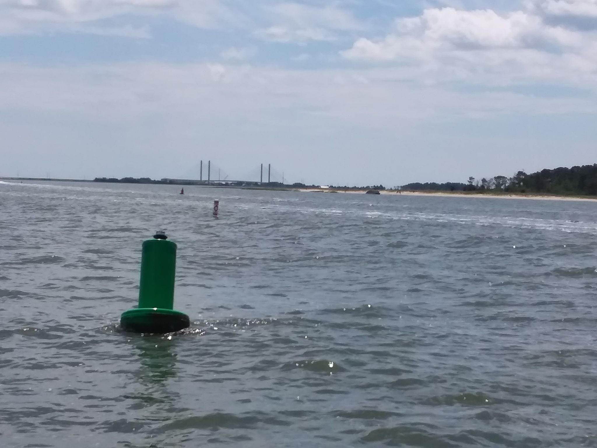 Water Hazard Buoy in Bakers Channel