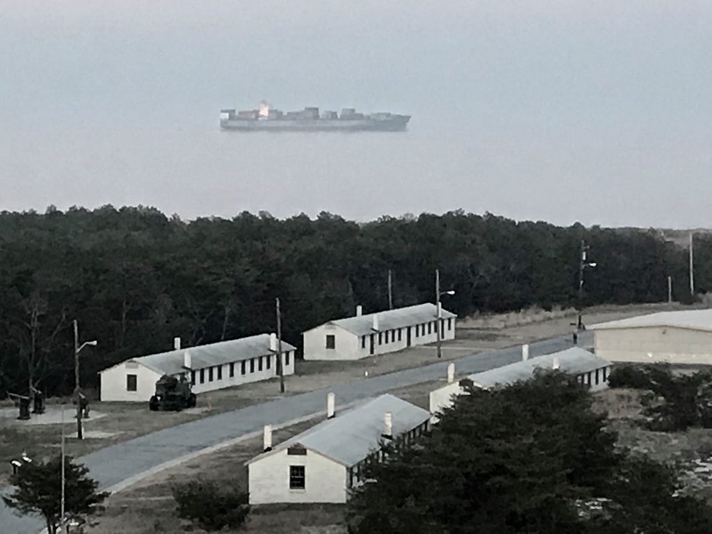 fata morgana, fort miles, cape henlopnen state park, fire watch tower, ghost tower