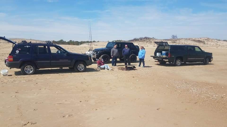 the point, cape henlopen state park, delaware surf fishing, lewes, sussex county