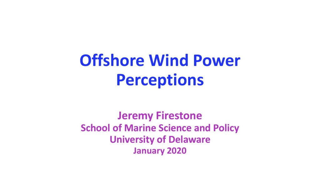 wind energy hand out, delaware sea grant, CReW, university of Delaware, offshore wind farms, orsted, US wind,