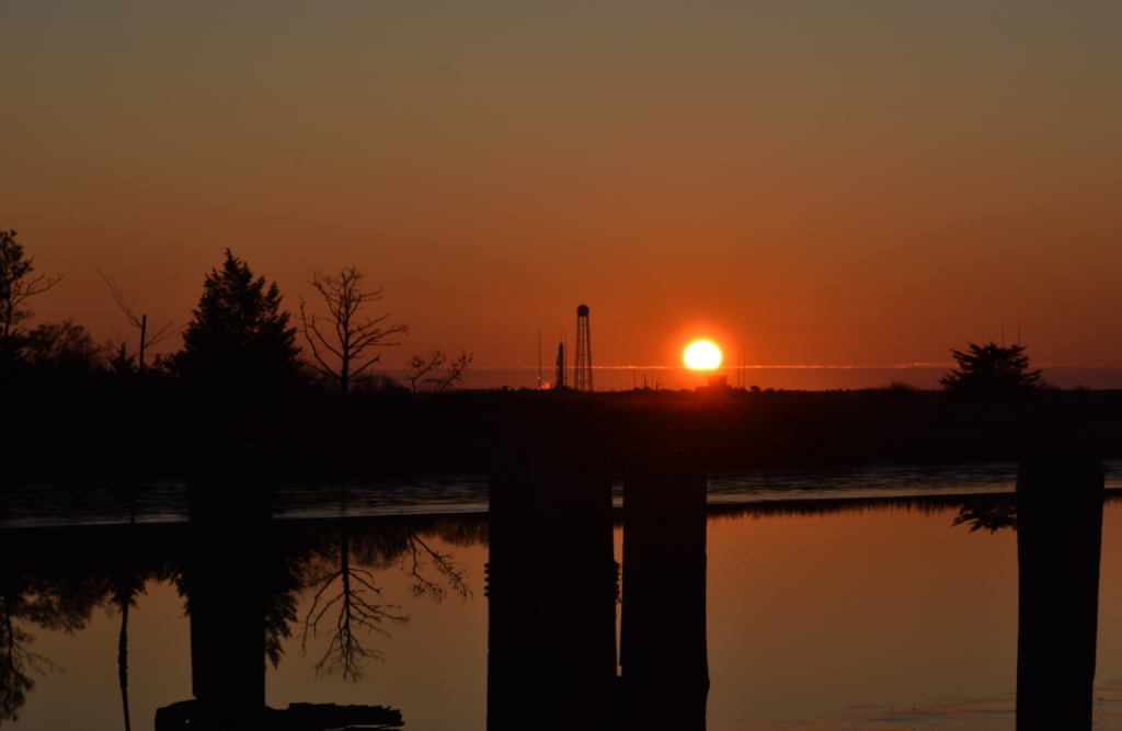 antares, cygnus, northrop grunman, wallops flight facility, nasa, rocket launch, media access, sunrise