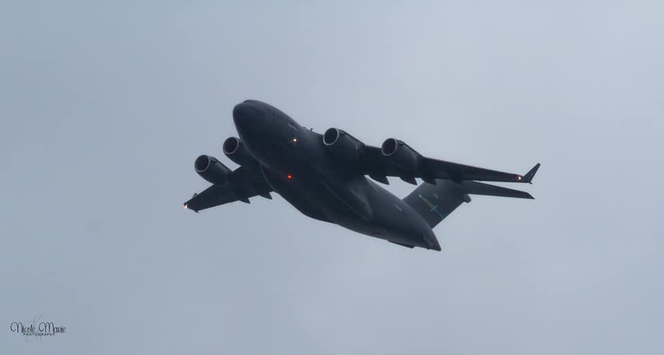 C-17 Globemaster III, dover sir force base, united states air force, Doverafbsalutes, covid 19 flight