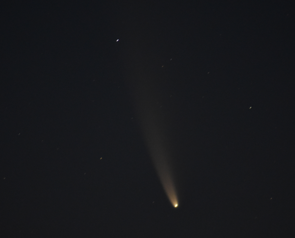 comet neowise, delaware, sussexconty, astrophotography, nikon d 3400,