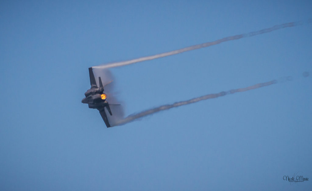 OCMD Airshow, maryland, thunderbirds. A10, F35, F32, F22