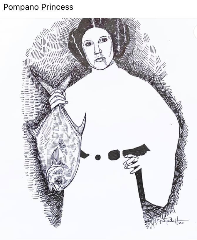 The Pompano Princess, star wars, pompano