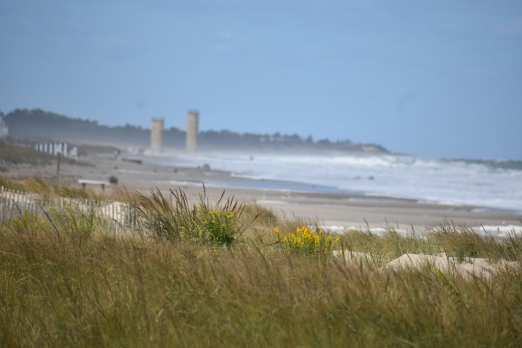 gordons pond, firewatch towers, Rehoboth beach, hurricane teddy storm surge, kite boarder, huge waves, big surf, delaware surf fishing