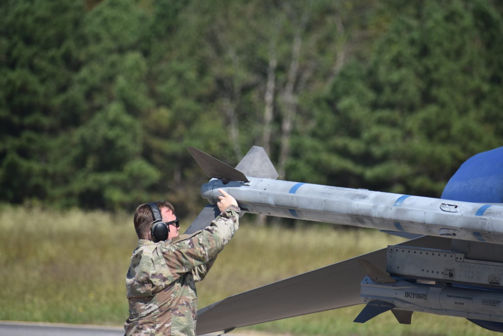nasa, wallops flight facility, goddard space flight center, guardian shield, us air force, air national guard, draken international, f-159, honry badgers, Capitol Guardians, District of Columbia Air National Guard, Hundred and twenty First Flight Squadron
