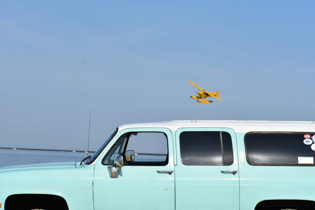 sea plane, delaware, sussex county, cape henlopen state park, delaware surf fishing