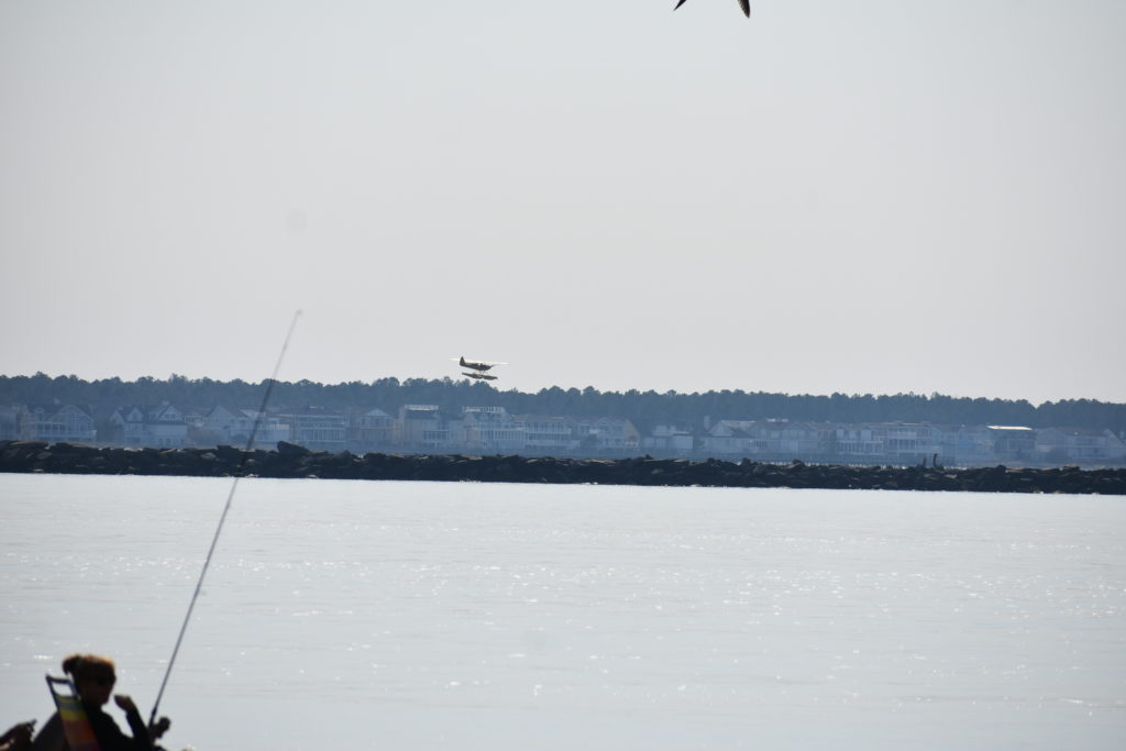 sea plane, delaware, sussex county, cape henlopen state park, delaware surf fishing
