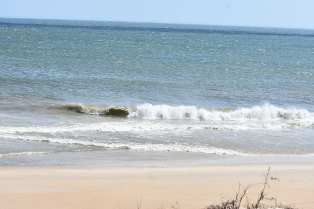 indian river inlet, south jetty, beach conditions, delaware surf fishing