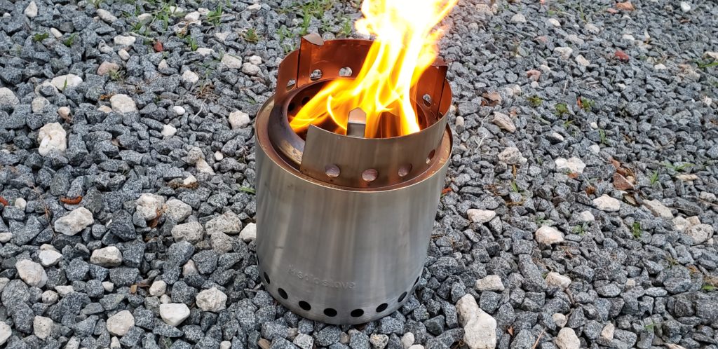 solo stove,, beach fire, delaware surf fishing
