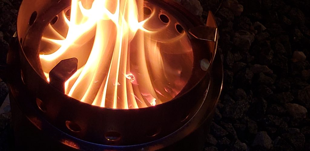 solo stove,, beach fire, delaware surf fishing
