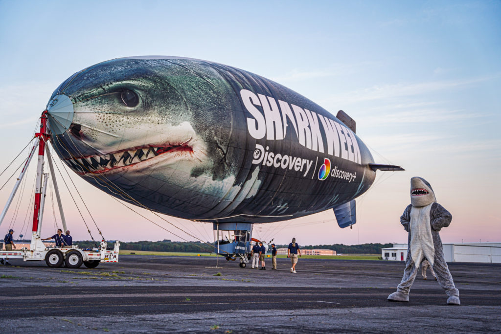 Shark Week Blimp 2021