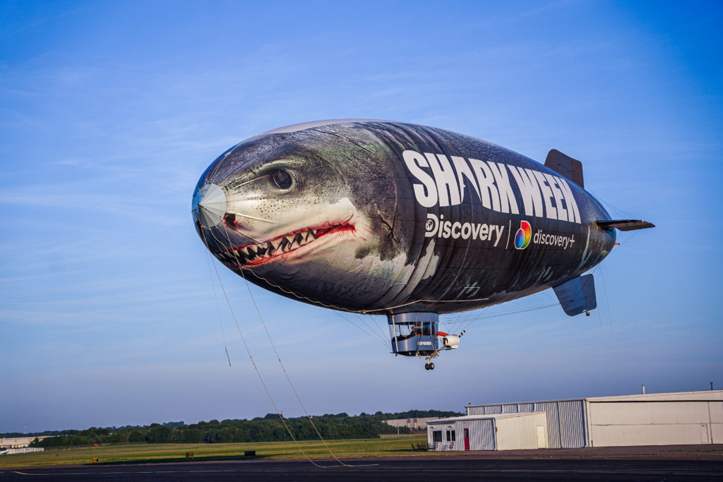 Shark Week Blimp 2021