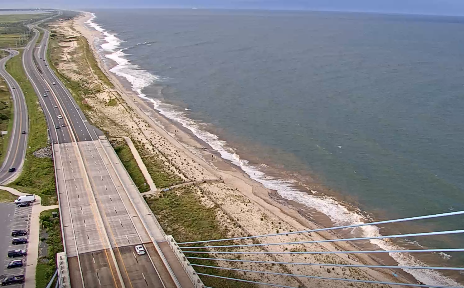 Delaware seashore north beach to coin beach at 6:30 pm Saturday ...